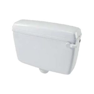 Flush Tank (Plastic) (White) "Slim Pearl"