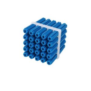 Wall Plug "Zlshrue" (No.S 8) (Blue Color)(Plastic) (1 X 100Pcs)