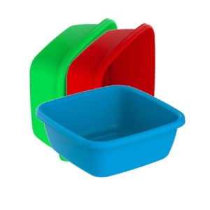 Basin Plastic (Square) (No.888) (35Cm)