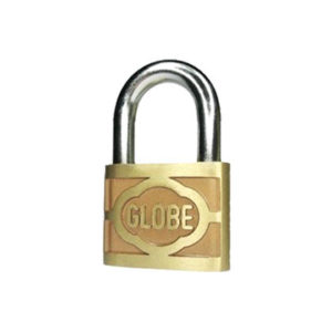 Brass Pad Lock Globe 2''